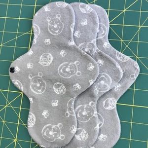 light cotton pantyliners mama cloth with snaps